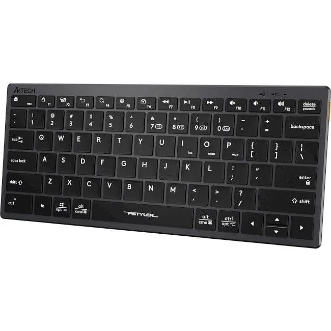 Клавіатура дротова A4Tech Fstyler FBX51C USB/Bluetooth Grey - фото 2