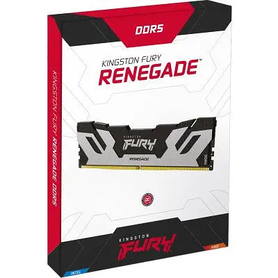 Модуль пам'яті для комп'ютера DDR5 96GB (2x48GB) 6400 MHz Renegade Silver XMP Kingston Fury (ex.HyperX) (KF564C32RSK2-96) - фото 13