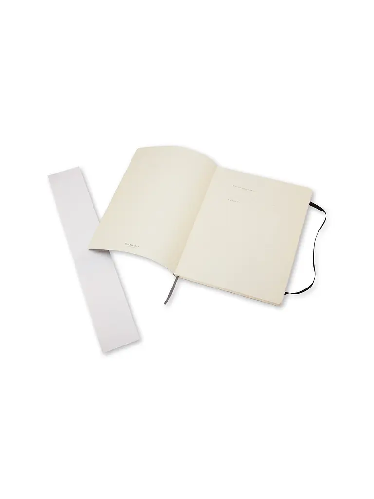 Записник Moleskine Classic великий, Нелінований Чорний М’який (QP623) - фото 3