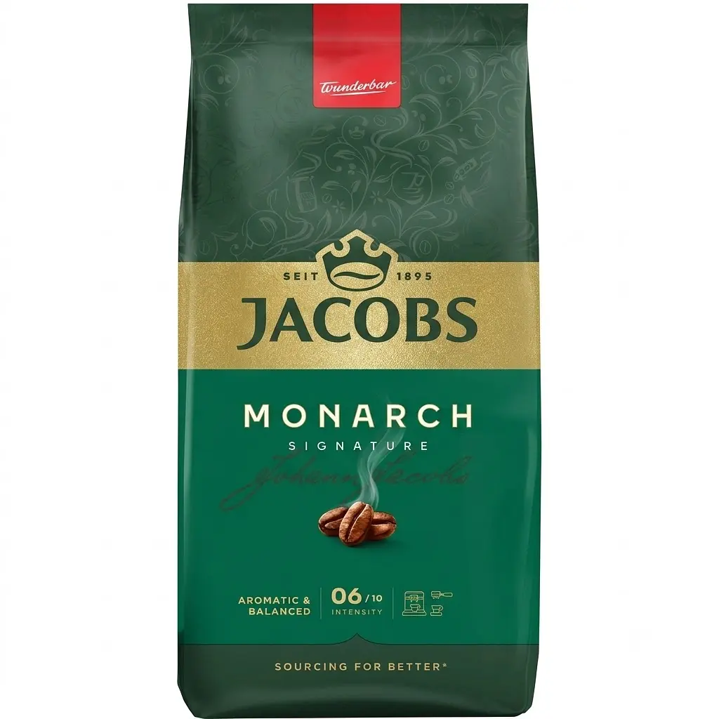 Кава в зернах Jacobs Monarch, оригинал, 1 кг