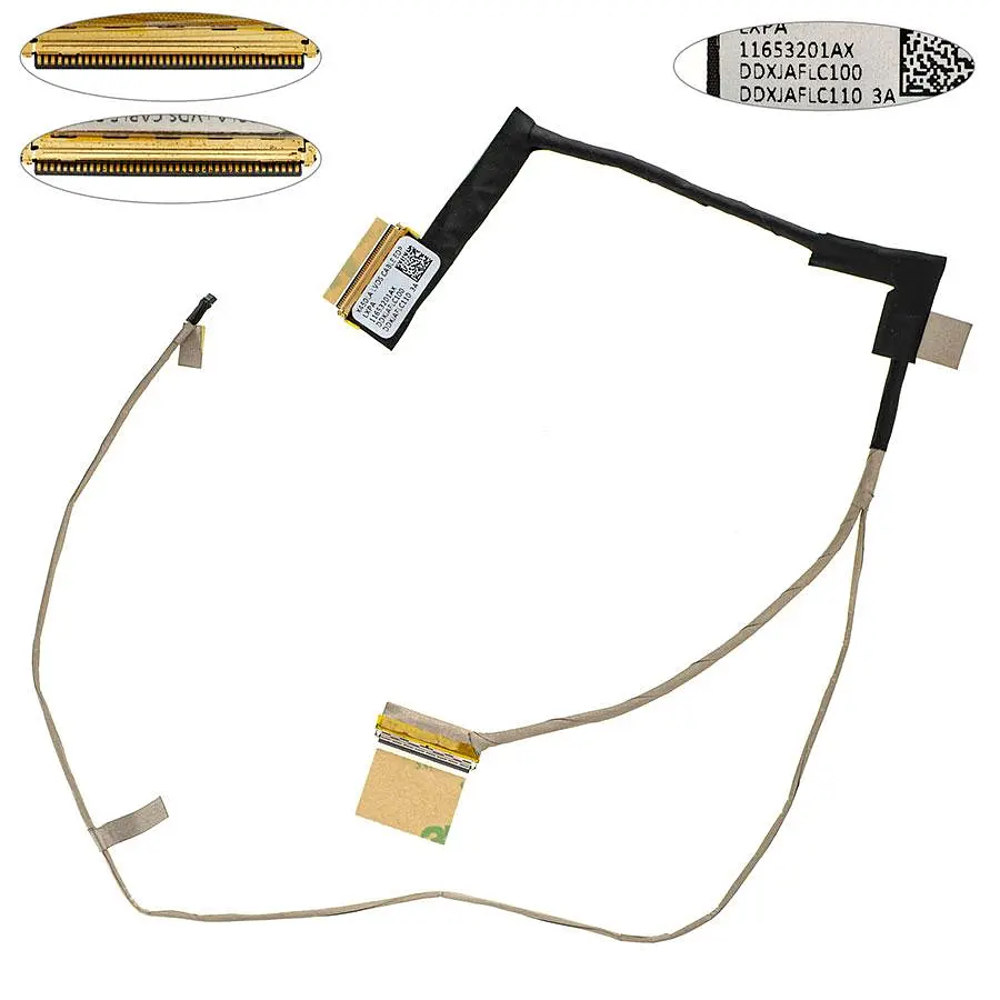 Шлейф для ноутбука Asus (X450LA F450) 40pin LED (DDXJAFLC100)