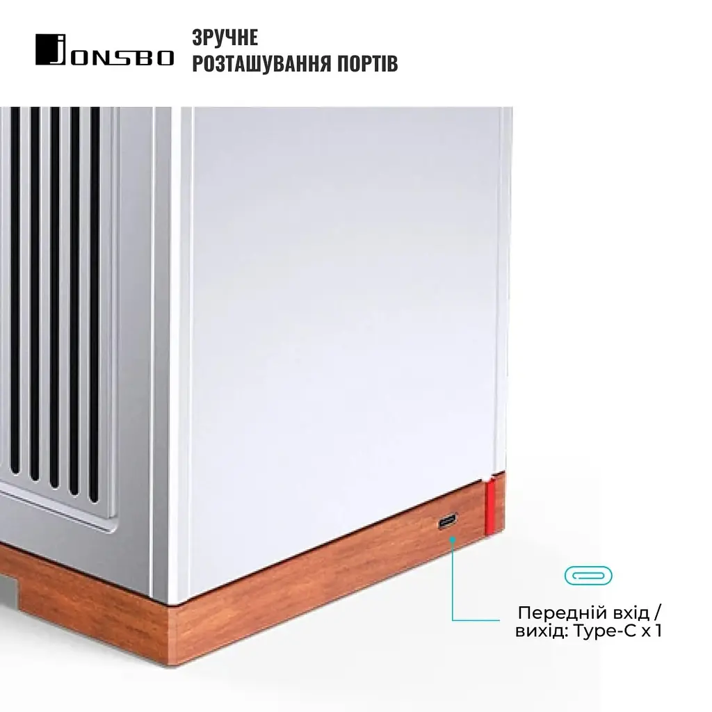 Корпус JONSBO T9 Silver - фото 8