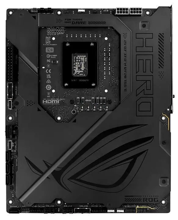 Материнська плата ASUS ROG MAXIMUS Z890 HERO BTF (90MB1KG0-M0EAY0) (ROG MAXIMUS Z890 HERO BTF) (Socket 1851, Intel Z890, ATX) - фото 6