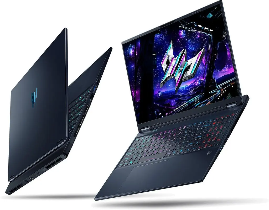 Ноутбук Acer Predator Helios Neo 16S PHN16S-I51 (16 OLED, Intel U7-356H, 32 GB, 1 TB, RTX 5060 8 GB, DOS) Black (NH.U3VEU.003) - фото 5