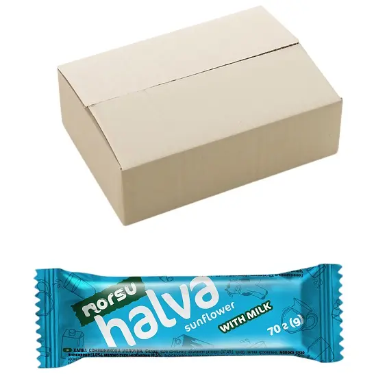 Халва подсолнечная Norsu молочная 70 г - фото 2