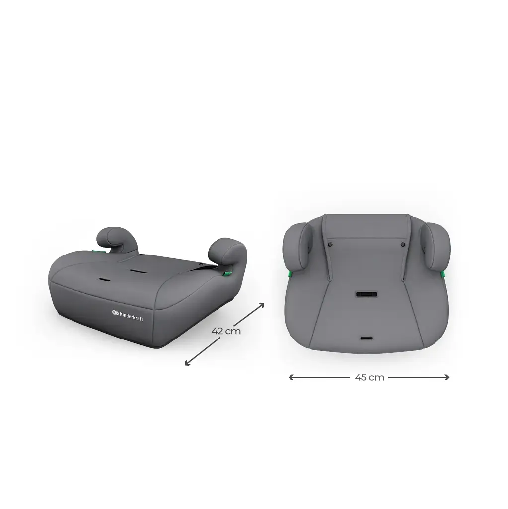Автокрісло Kinderkraft Comfort Up 2 Plus i-Size Grey (KCCOUP02GRYPL00) - фото 8