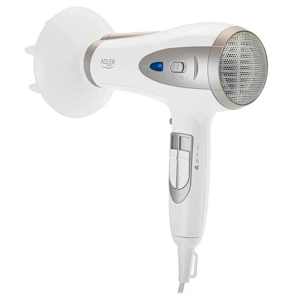 Фен Adler AD 2248W White champagne - фото 2