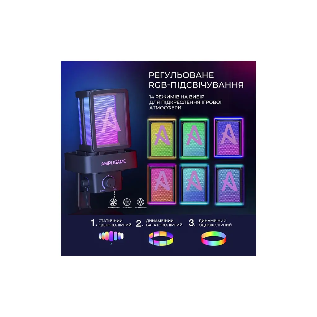 Мікрофон Fifine Ampligame Q8PRO USB Black (Q8PRO) - фото 12