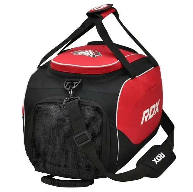 Спортивна сумка RDX R1 Duffel Bag with Backpack Straps Black/Red (GKB-R1B) - фото 3