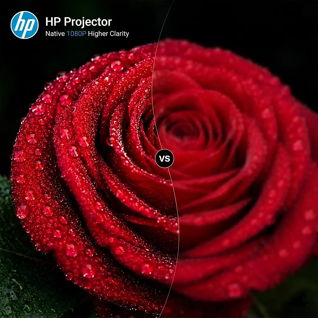HP Проєктор HP MC475 FHD, 200 lm, LED, 0.8, WiFi, Smart - фото 4
