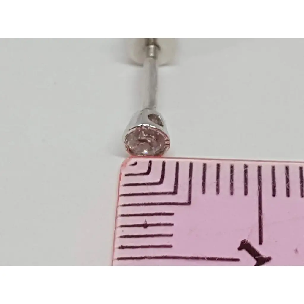 Золотые серьги-пуссеты Гаразд с фианитами. 3531639Б - фото 4