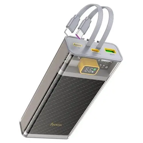 Універсальна мобільна батарея 20000 mAh, J104A "Discovery Edition", Black, 22.5 Вт Hoco teh0027610 - фото 3