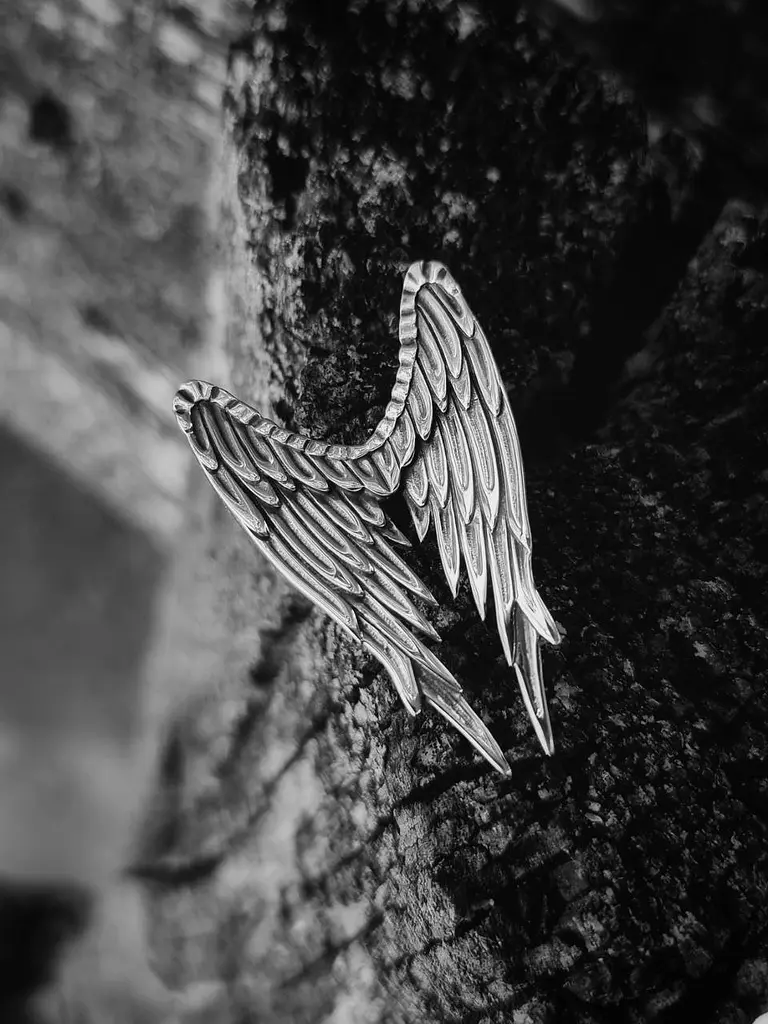 Серебряное кольцо Крылья (3836) 18 - фото 6