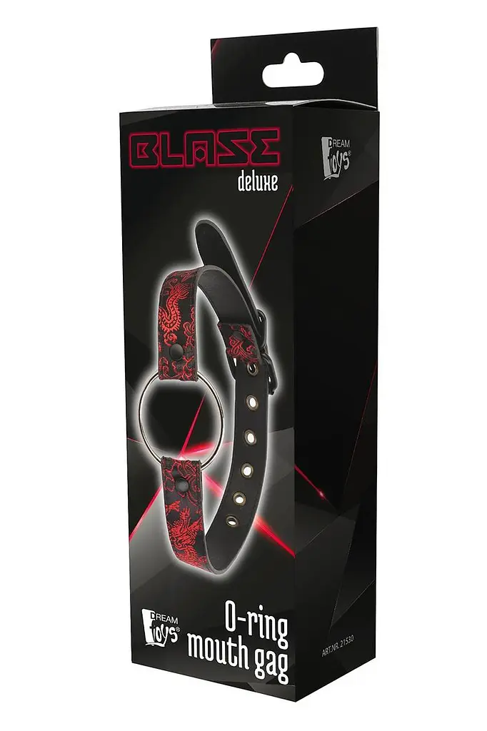 Кляп-кільце Blaze Deluxe O-Ring mouth Gag - фото 2