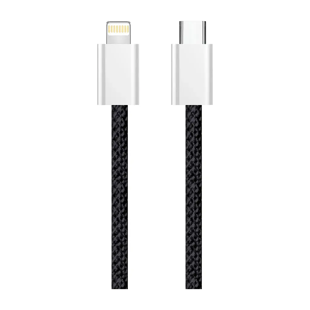 Дата кабель USB-C to Lightning 1.0m 27W black ColorWay (CW-CBPDCL061-BK) - фото 7