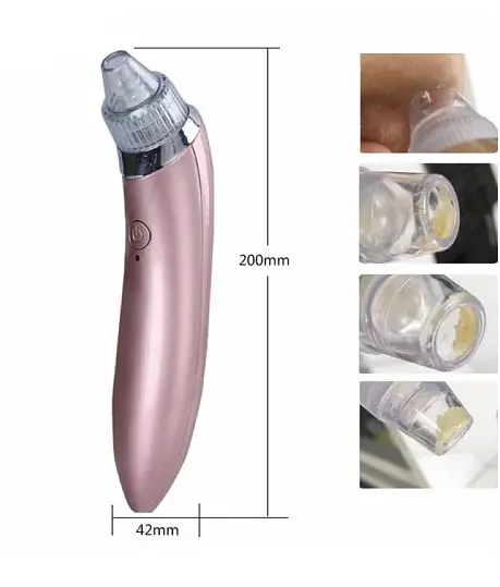 Вакуумний апарат для чищення пор Beauty Skin Care XN-8030 · Прилад для очищення пор · Апаратна чистка обличчя - фото 4