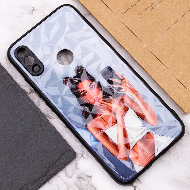 TPU+PC чохол Prisma Ladies для Xiaomi Redmi Note 7 / Note 7 Pro / Note 7s Black in White - фото 3