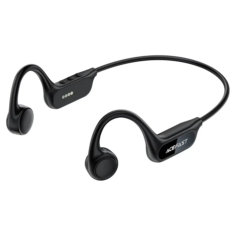 Бездротові спортивні навушники ACEFAST N10 bone conduction BT earphones, IP68, Black