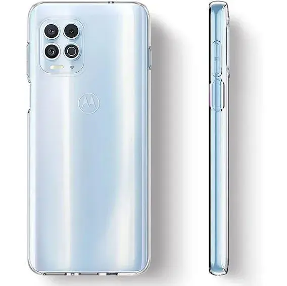 Силіконовий чохол BeCover для Motorola Moto G100 Transparancy (707430) - фото 5