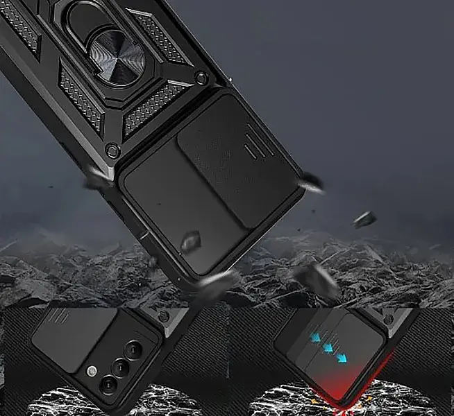 Панель BeCover Military для Samsung Galaxy S22 SM-S901 Black (710001) - фото 6