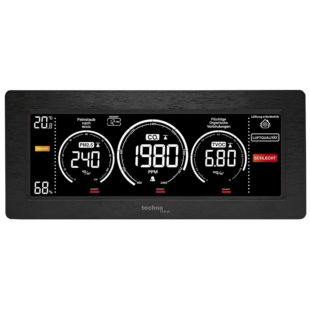 Метеостанція Technoline WL1035 Black - фото 7