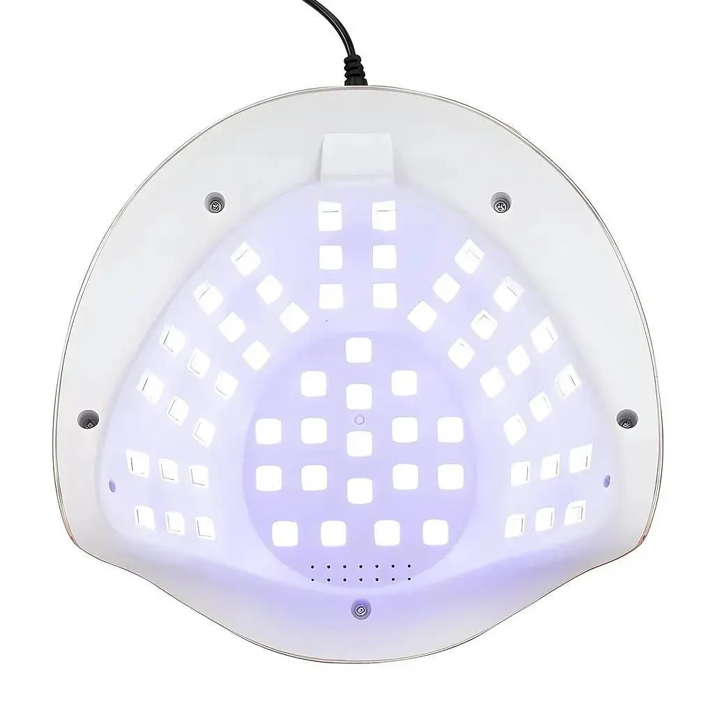 Профессиональная LED/UV лампа для сушки ногтей 268W аппарат для полимеризации геля и гель-лака с 4 таймерами, золотого цвета - фото 4