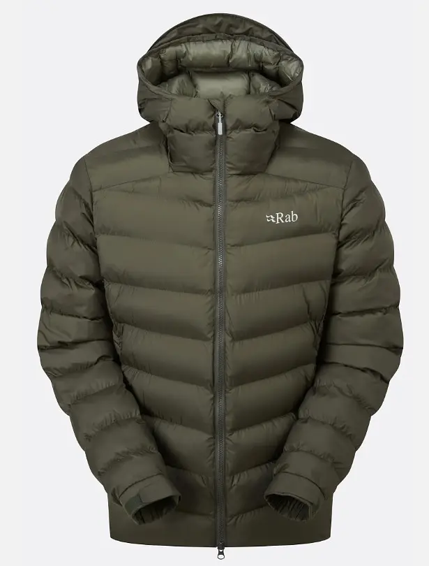 Мужская зимняя куртка Rab Nebitron Pro Jacket XL Темно-оливковий - фото 2