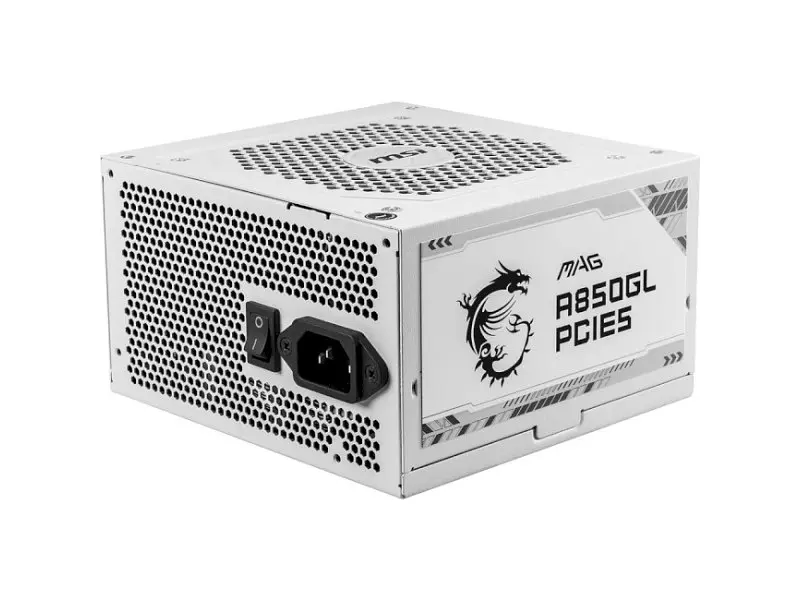 Блок живлення MSI MAG A850GL PCIE5 White - фото 4