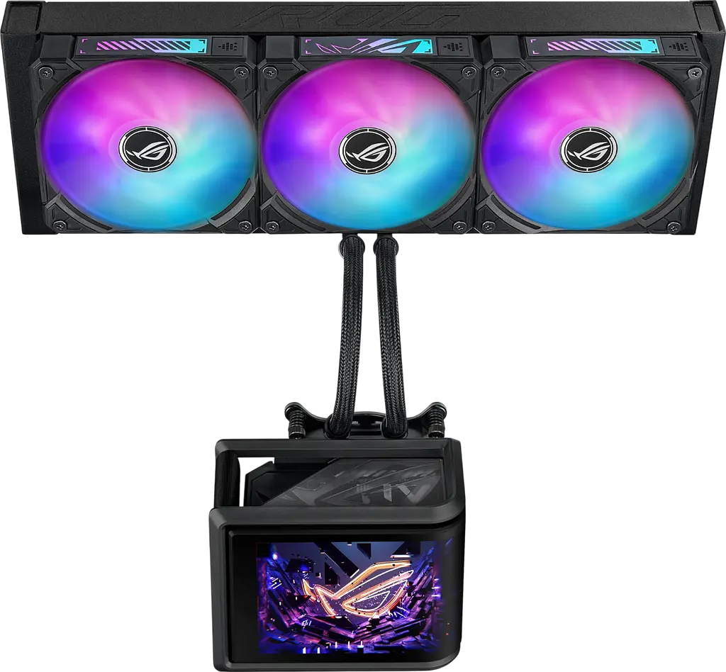 Водяное охлаждение Asus ROG Ryuo IV SLC 360 ARGB Black (90RC0151-B0EAY0) - фото 2