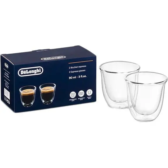 Набір склянок DeLonghi DLSC310 ESPRESSO (2 шт)
