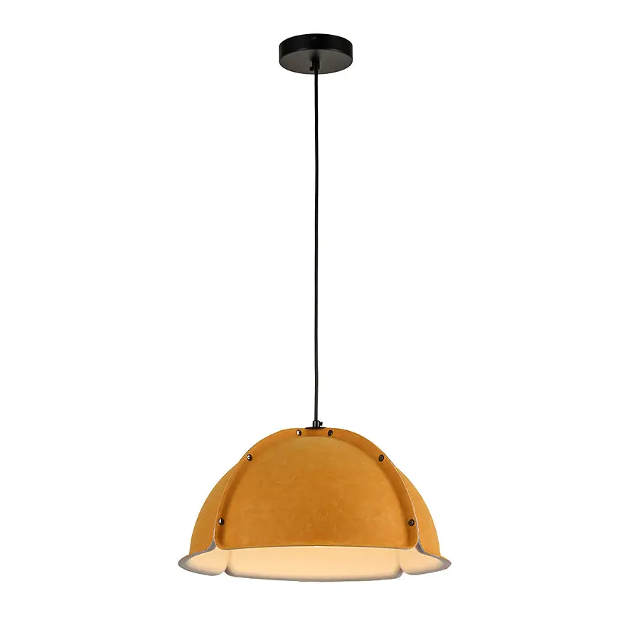 Подвесной светильник Levistella 8051889-1 (400) C50+WH, E27, 400 мм, фетр, винтажный стиль для гостиной - фото 2
