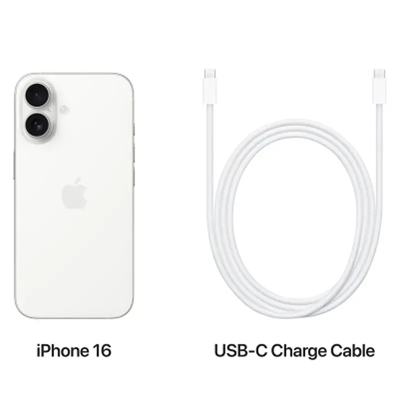 Мобільний телефон Apple iPhone 16 128GB White (MYE93) - фото 8
