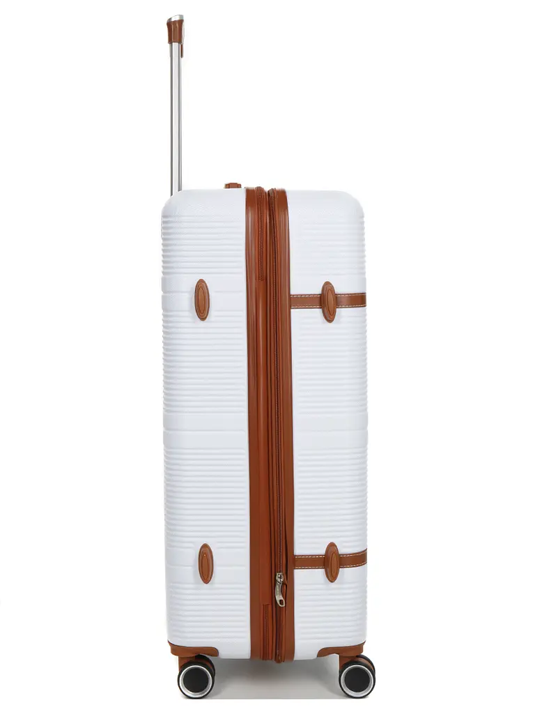 Валіза велика L ABS-пластик Worldline Airtex 629 76×52×30см 110л Біла - фото 8