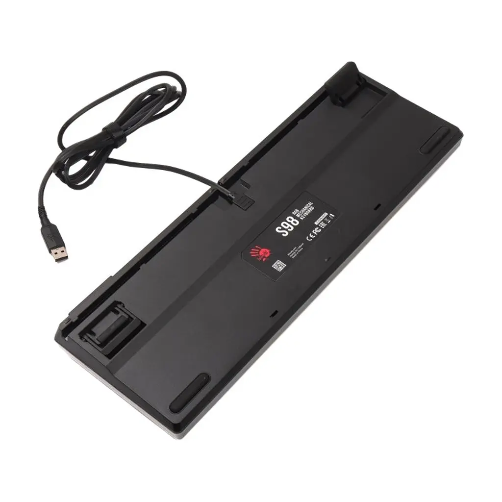Клавіатура A4Tech Bloody S98 RGB BLMS Red Switch USB Sports Red (4711421000390) - фото 6
