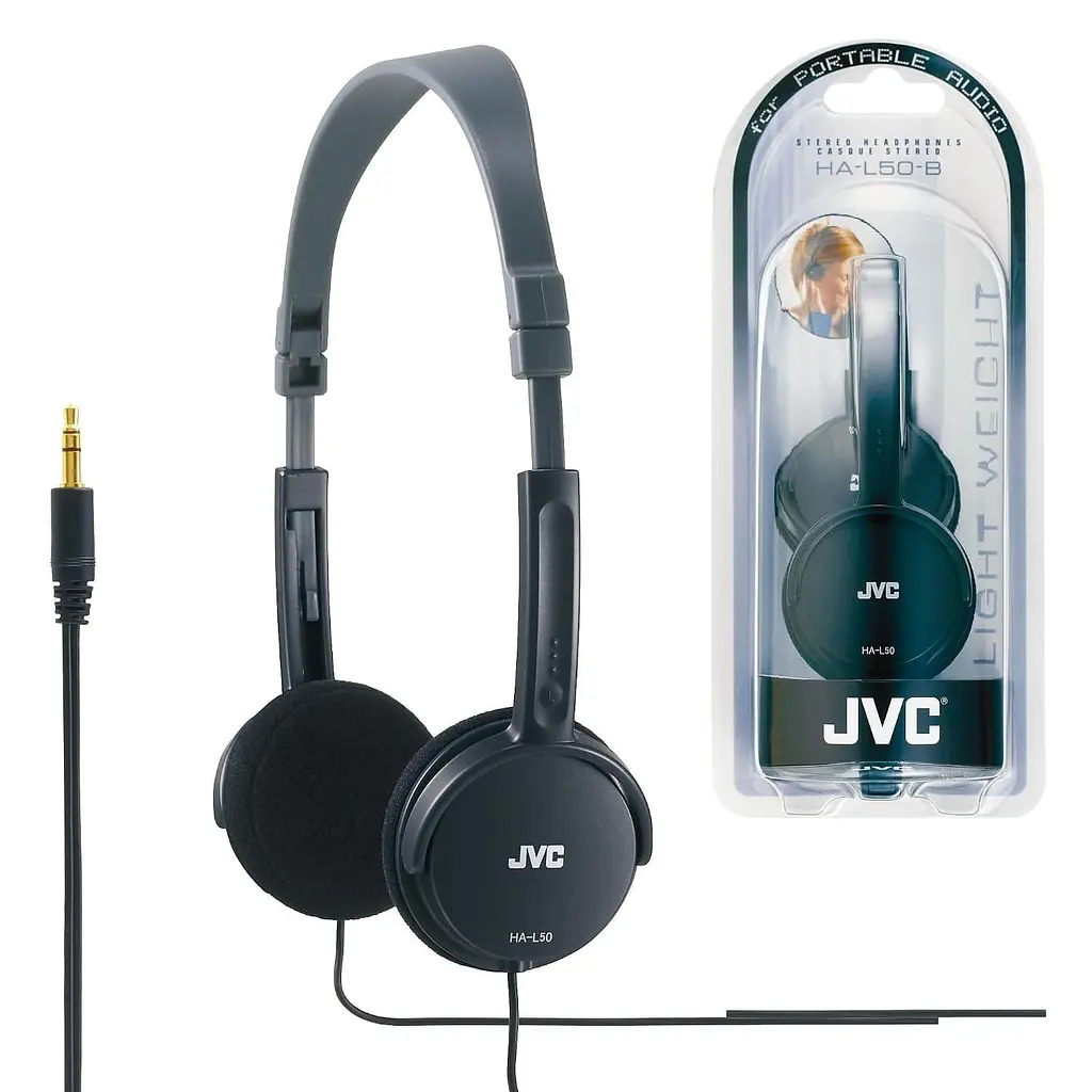 Навушники JVC HA-L50-B Black (HA-L50-B-E) - фото 2