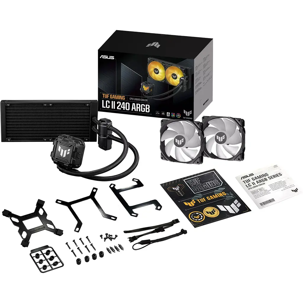 Система водяного охлаждения Asus TUF Gaming LC II 240 ARGB (90RC00U1-M0UAY0) UA - фото 6