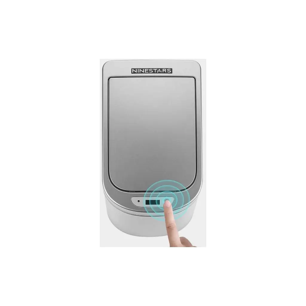Контейнер для сміття Xiaomi Ninestars Space Silver (DZT-7-2) - фото 2