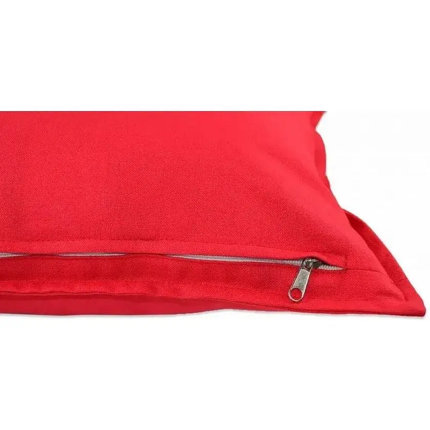 Декоративна наволочка Прованс 42х42 см червона (17620) - фото 2