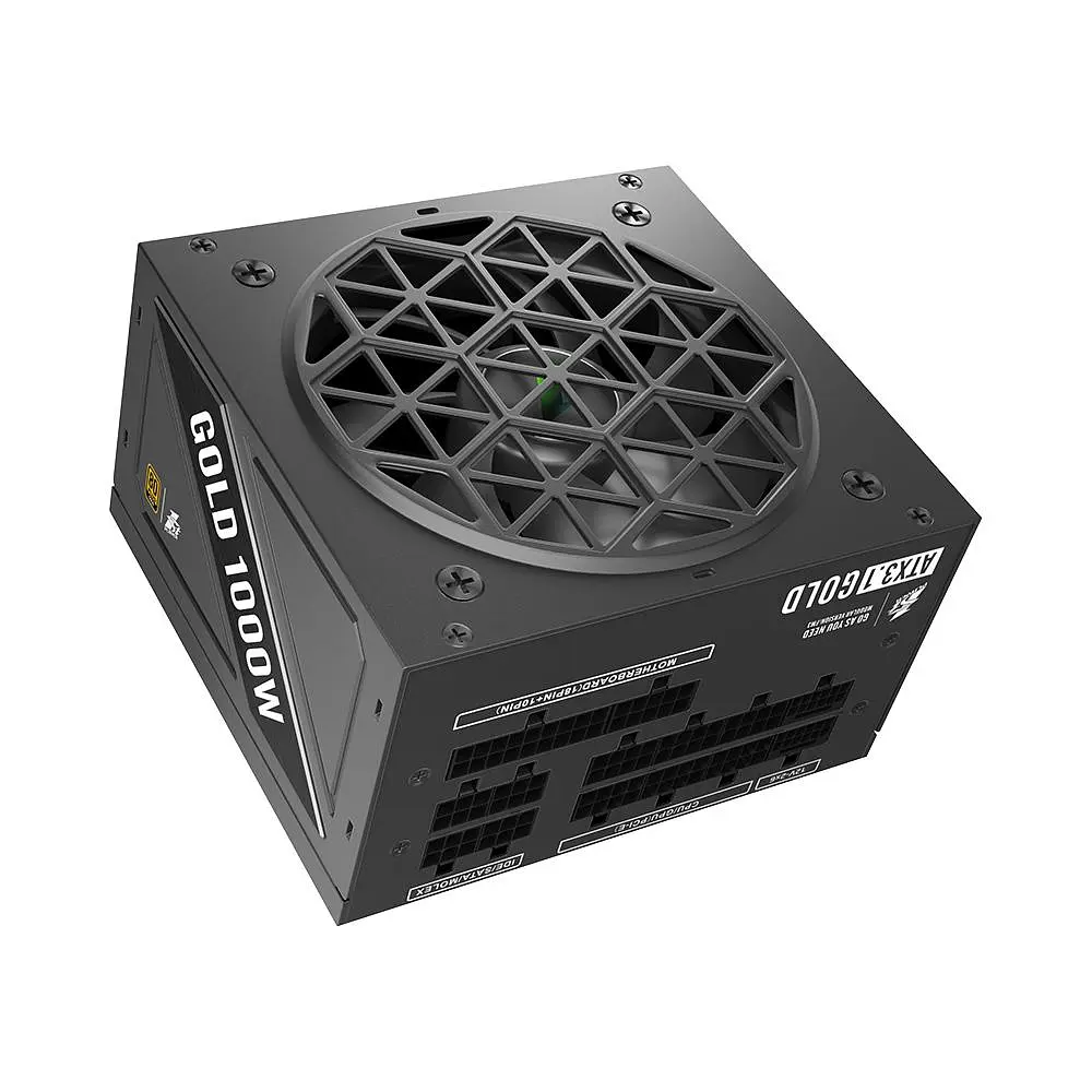 Блок живлення 1stPlayer HA-1000BA4 1000W ATX 3.1 80+ Gold (NGDP-GLD-1000-BK-EU) Black - фото 5