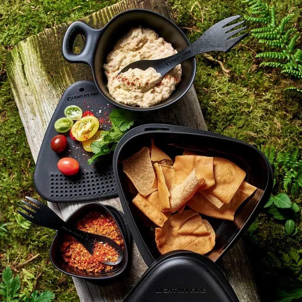 Набір посуду Light my fire Outdoor MealKit 2.0 slaty black - фото 2