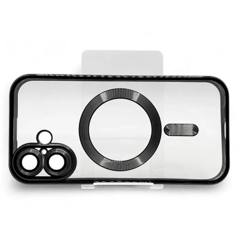 Чохол до мобільного телефона BeCover TPU Chrome Case (MagSafe) для Apple iPhone 16 Plus Black (712075) - фото 4