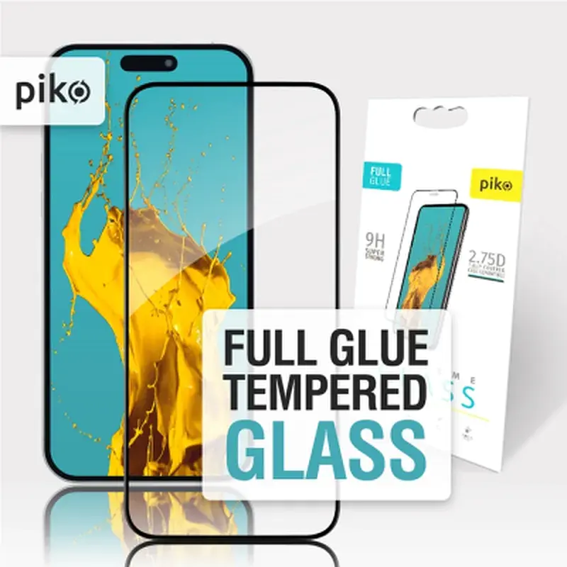 Скло захисне Piko Full Glue Apple iPhone 15 Plus (1283126575341) - фото 2