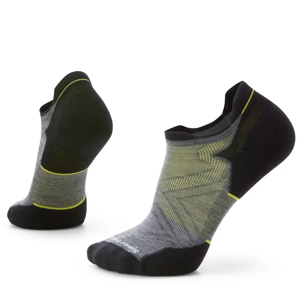 Термоноски мужские Smartwool Run Targeted Cushion Low Ankle Socks 38-41 Чорний-Сірий - фото 2