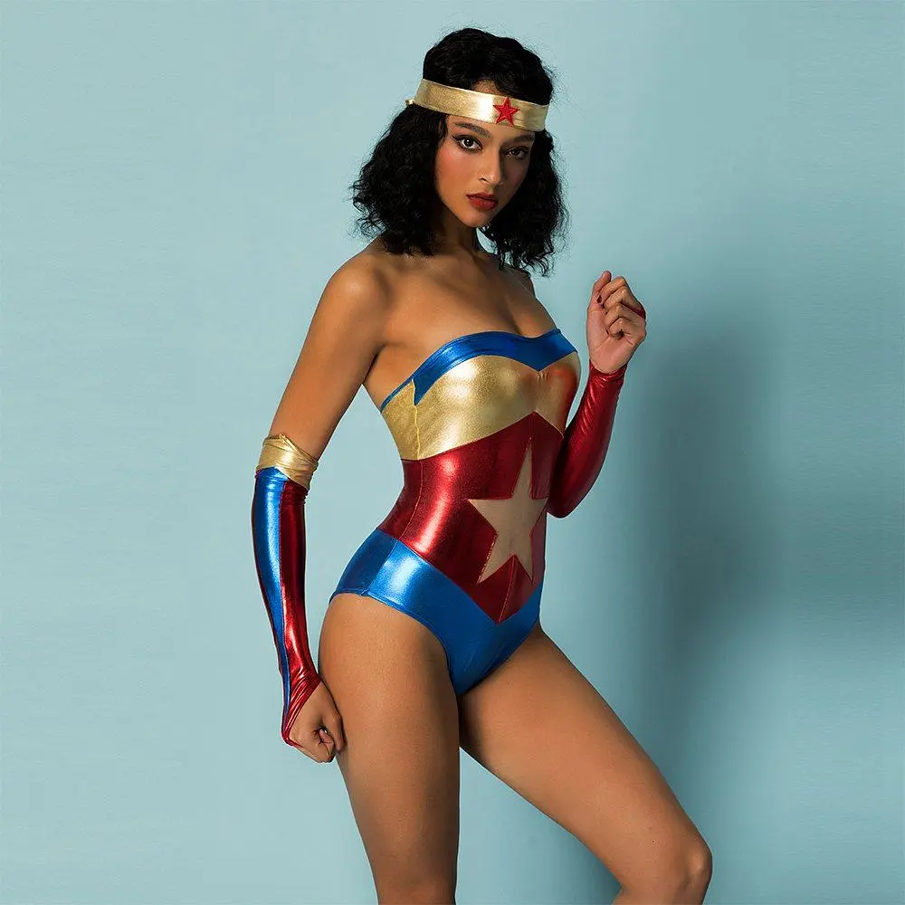 Еротичний рольовий костюм "Wonder Woman" One Size - фото 3