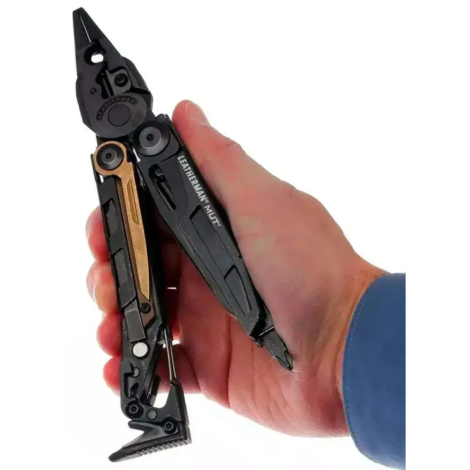 Мультитул Leatherman MUT EOD black, чохол Molle (олива) (833119) - фото 12