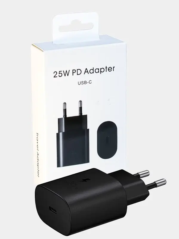 Блок - адаптер - зарядний пристрій Samsung HC 25W PD Power Adapter чорний