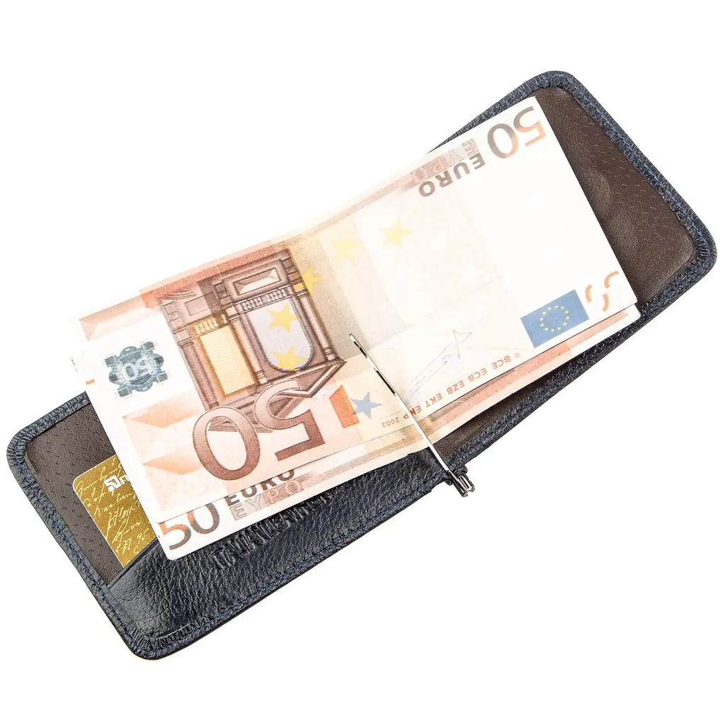 Чоловічий шкіряний гаманець ST Leather 11х8.5 см acs0014977 - фото 3