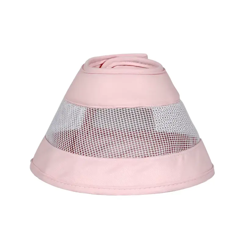 Захисний комір для котів Derby Breathable Cat Elizabeth Collar, Pink, S 13-20 см - фото 2