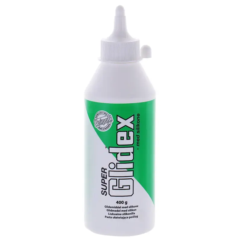 Мастильний склад для збірки каналізації Unipak Super Glidex 400г. (В пляшці) UP0577