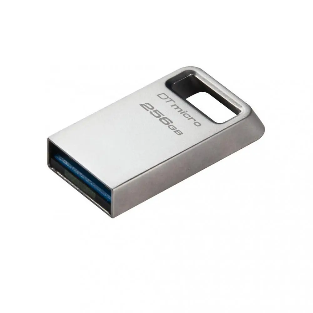 Флешка Kingston 256 GB DataTraveler Micro USB 3.2 Metal (DTMC3G2/256GB) - фото 2